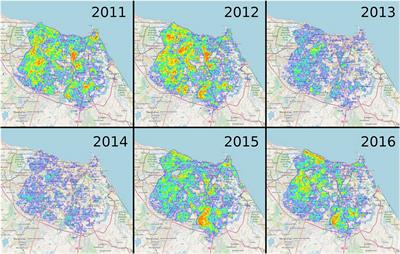 Spatio-Temporal Characteristics of Dengue Outbreaks